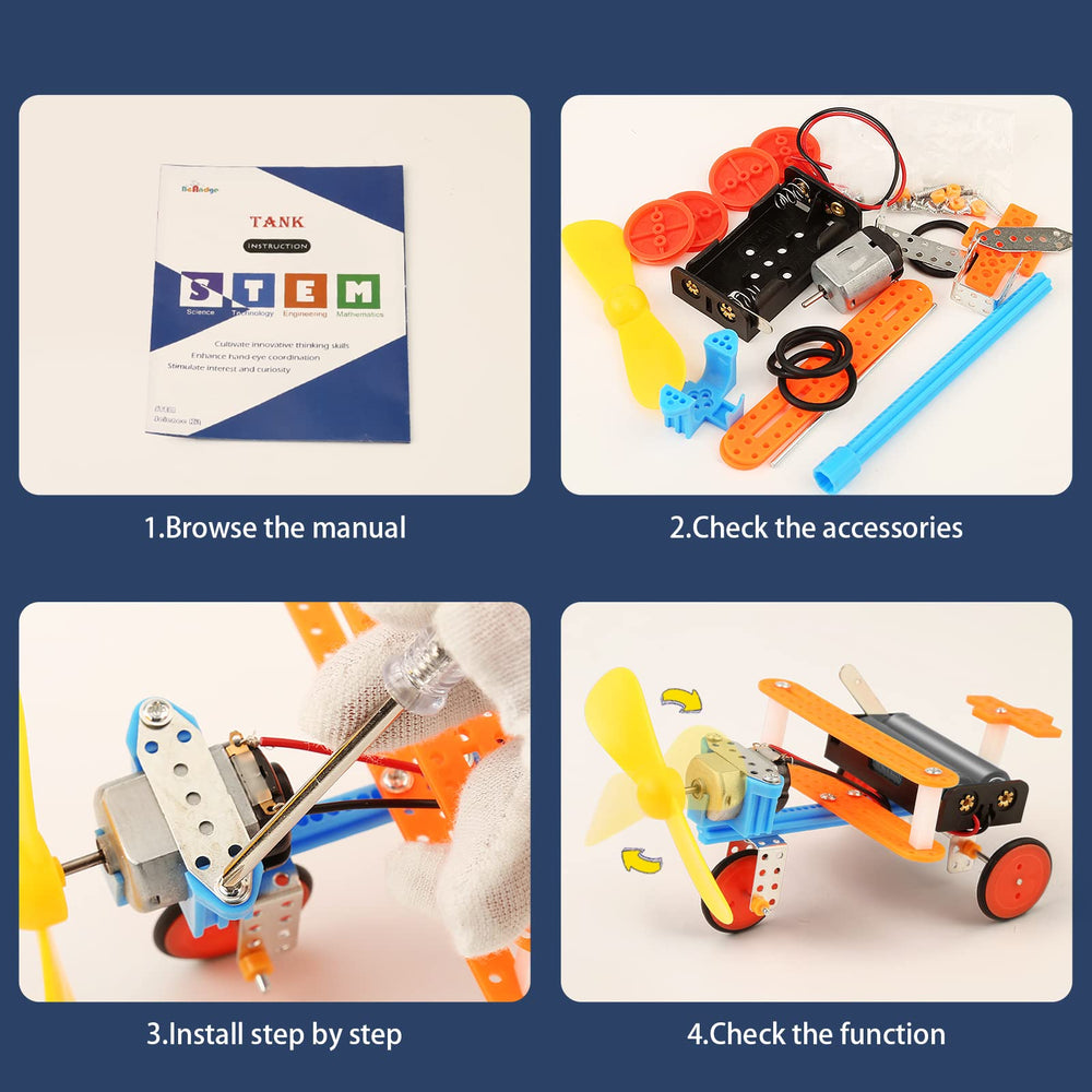 BeAndge transmission tank kit explores gears and motion in a fun build