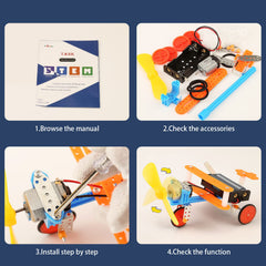 BeAndge transmission tank kit explores gears and motion in a fun build