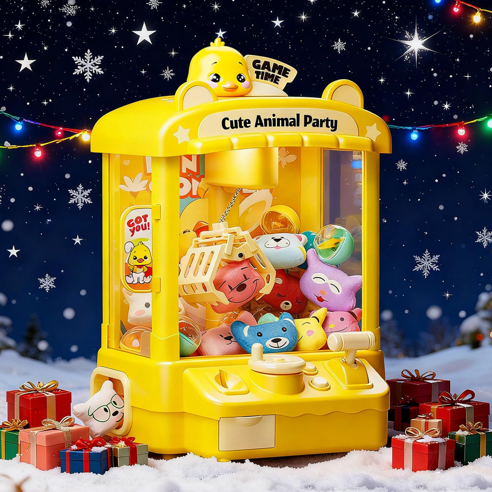 Bearbao Claw Machine features 10 surprise balls for mystery and repeatable fun