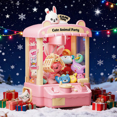 Bearbao Claw Machine features ten surprise balls for exciting discoveries.