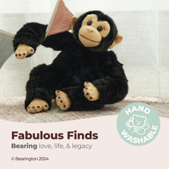 Close-up of Bing's fur details, showcasing premium plush quality
