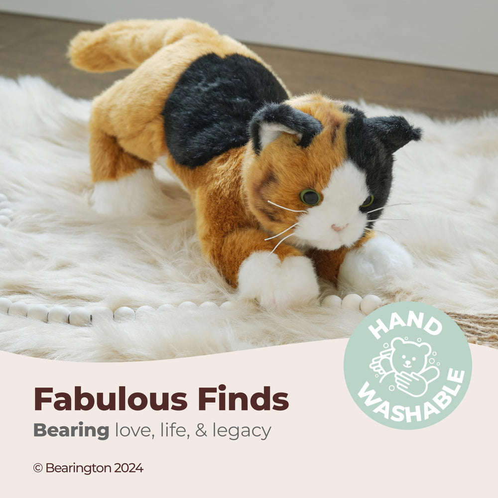 Bearington Callie floppy body design for hug-friendly cuddles