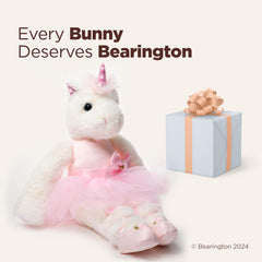 Gift-ready Bearington Unicorn Dreamer plush with durable stitching for gifting