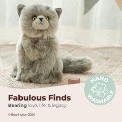Bearington Gordie soft plush fur detail highlights premium craftsmanship.