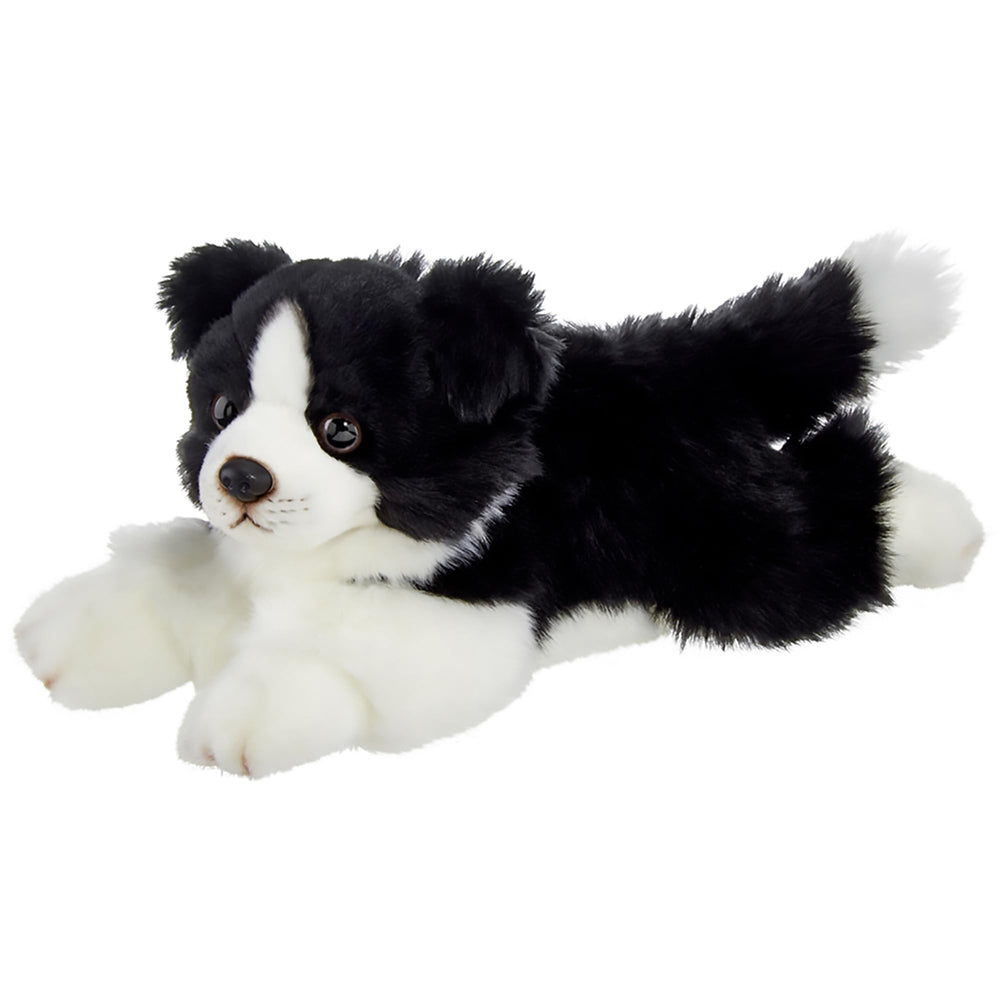Bearington Shep full-body plush provides cuddly companionship for kids.