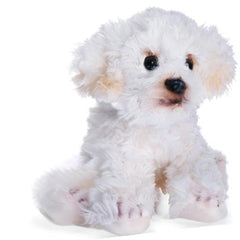 Bearington Lil' Bisquit bedtime snuggle buddy for kids.