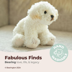 Bearington Lil' Bisquit floppy ears add adorable charm.