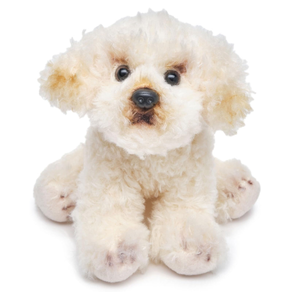 Bearington Lil' Bisquit full-body 6-inch plush puppy ready for cuddles.