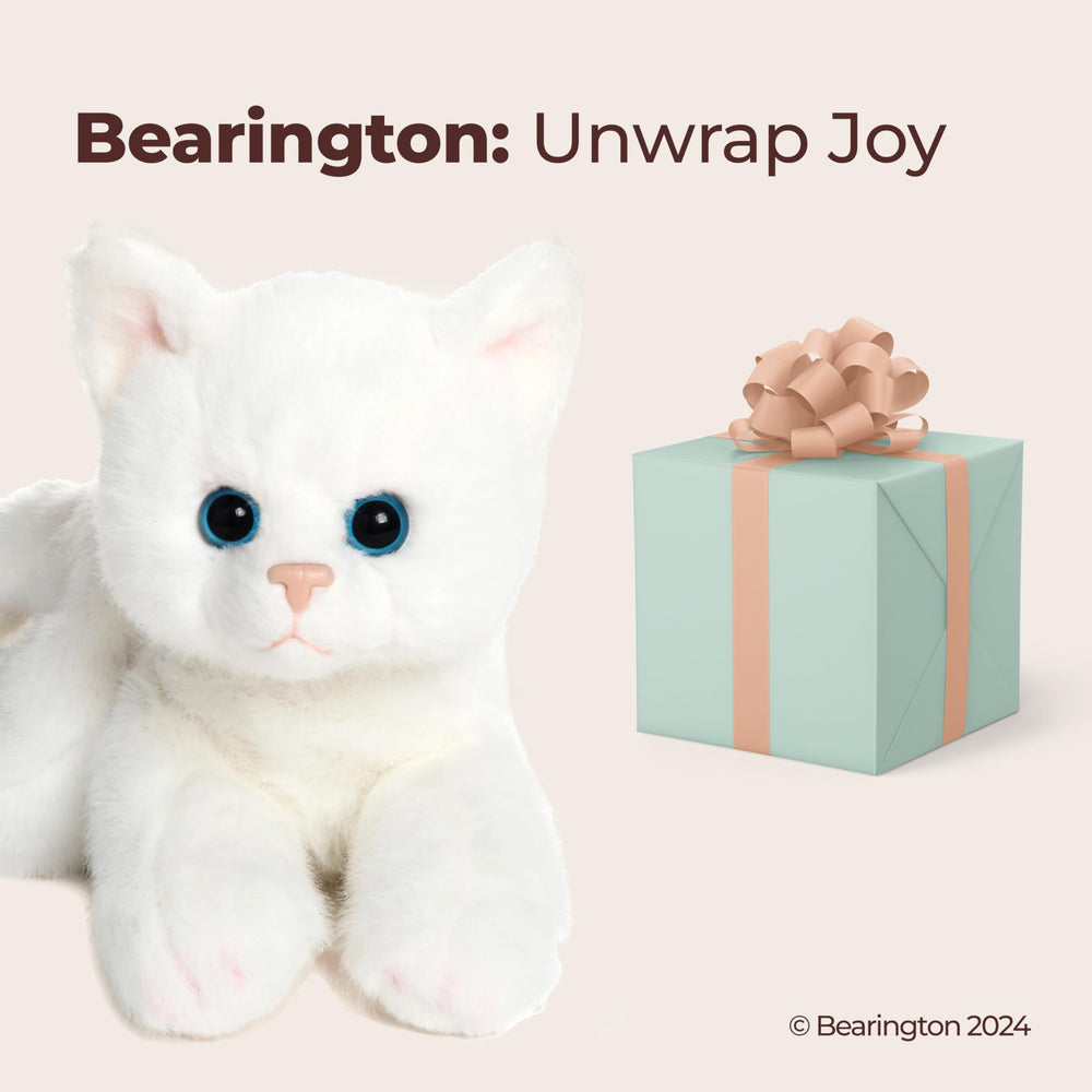 Bearington Lil' Muffin 8in cat paws with gentle, inviting design.