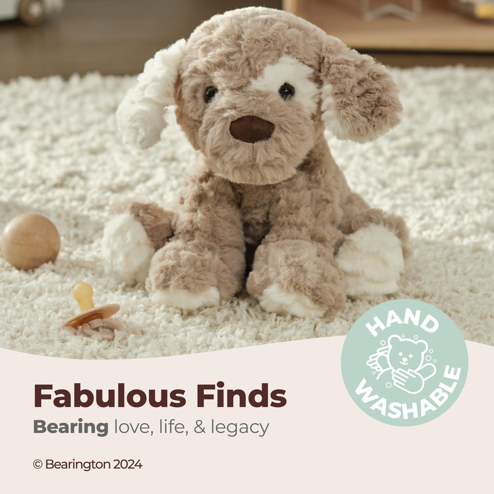 Bearington Pal with floppy ears inviting hugs and comfort