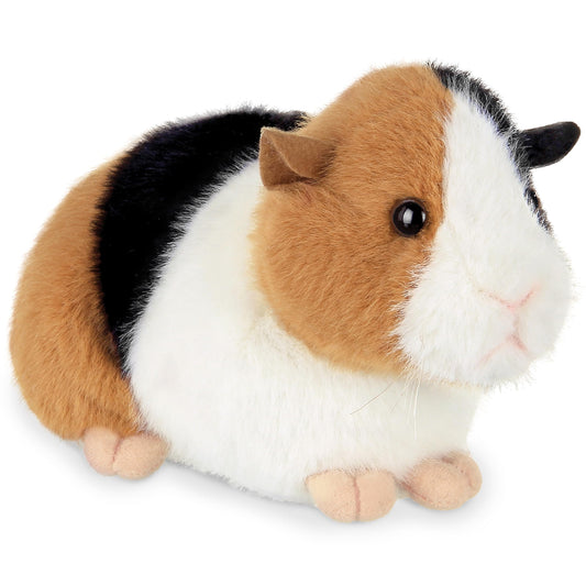 Bearington Scooter plush guinea pig face with soft fur for cuddles