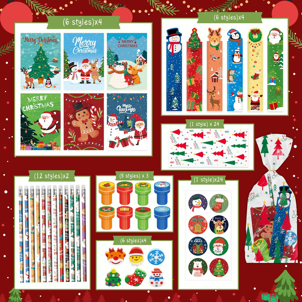 Bearun Christmas erasers for stocking stuffers and crafts