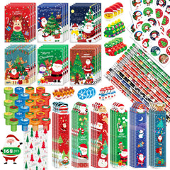 Bearun Christmas party favors notebooks pack for stocking stuffers and classroom activities.