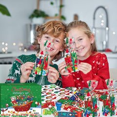 Bearun Christmas party favors stickers brighten gift bags and reward creative work.
