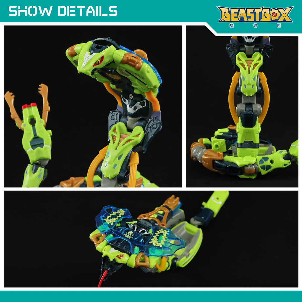 BEASTBOX BB-71 Gale adjustable joints enable varied poses