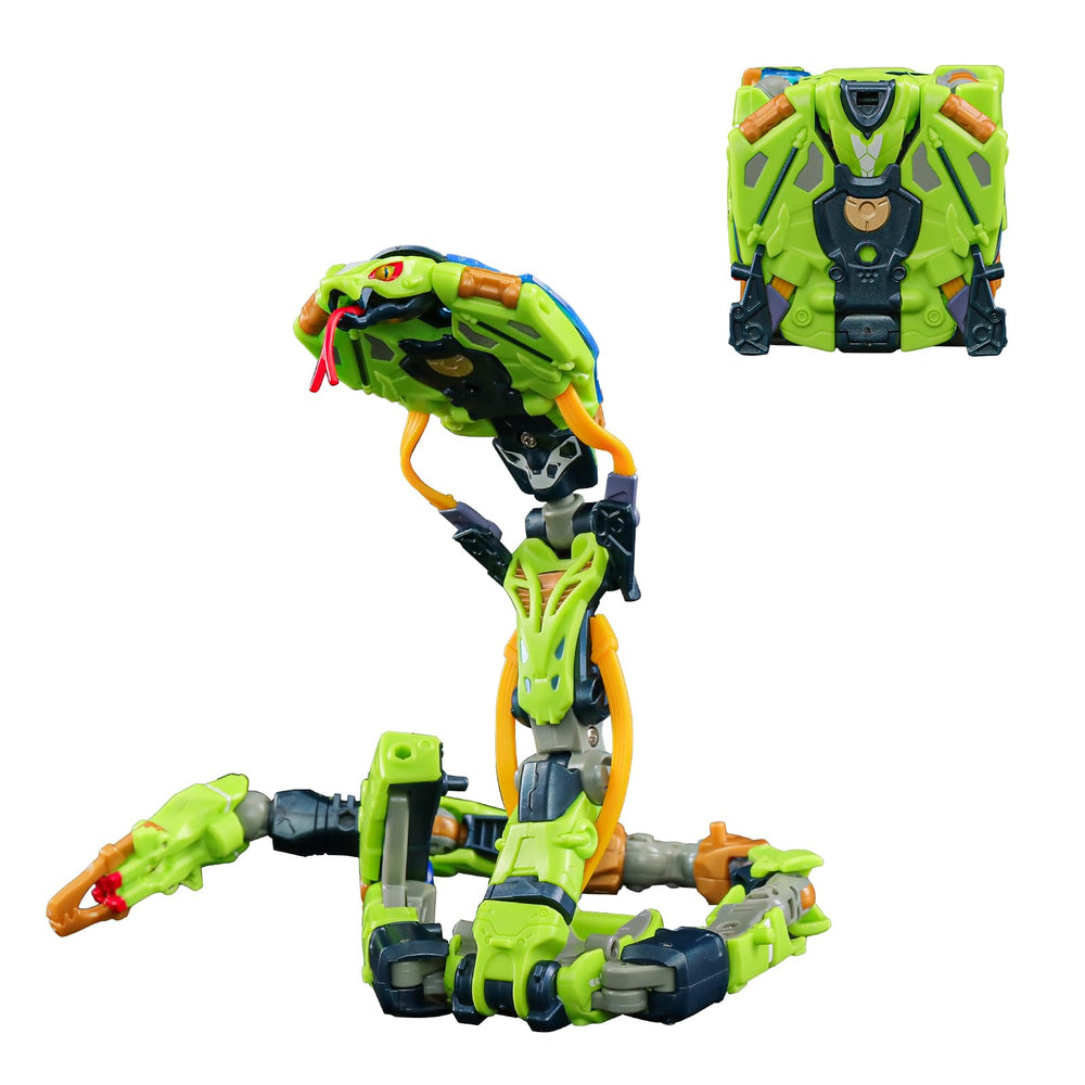 BEASTBOX BB-71 Gale cube-to-mecha transform for a dynamic desk display