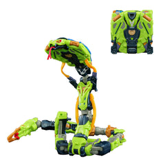 BEASTBOX BB-71 Gale cube-to-mecha transform for a dynamic desk display