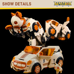 BD-16 transformation sequence shows skeleton and shell for pose flexibility