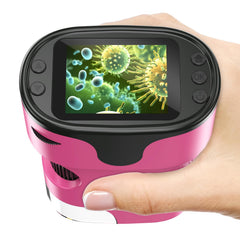 BEBANG 1000X handheld microscope display with 4K clarity for kids