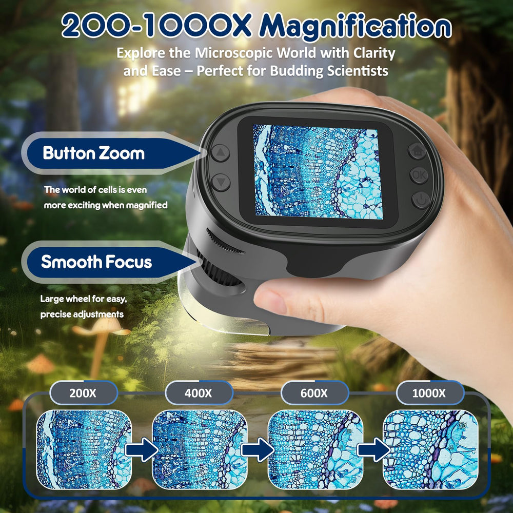 BEBANG 4K screen display shows sharp images for quick observation.
