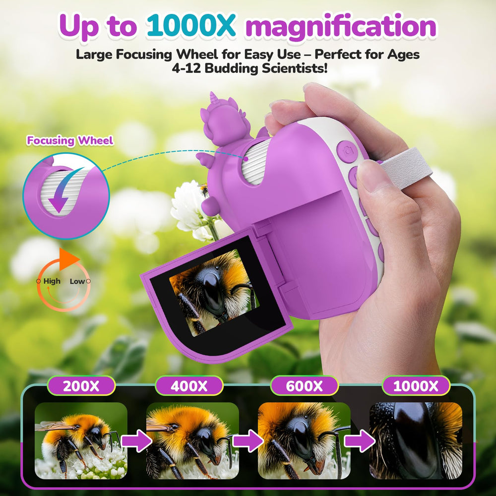 BEBANG miniscope with 2MP camera and mic to document discoveries