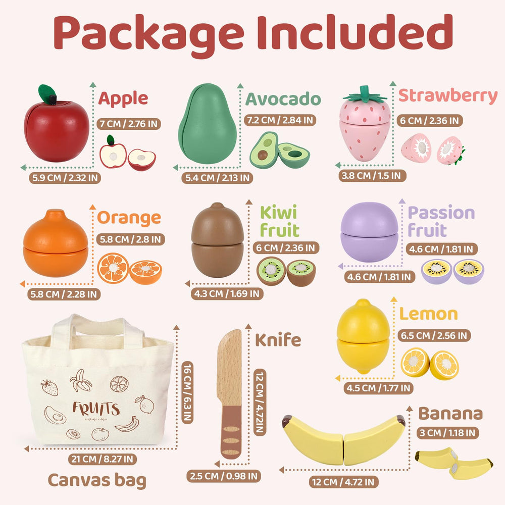 Beberolen portable storage bag for easy travel and tidy pretend play