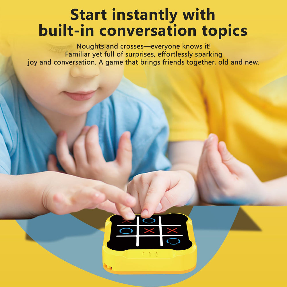 BEBESIRI Tic Tac Toe Bolt Game compact portable design for easy travel