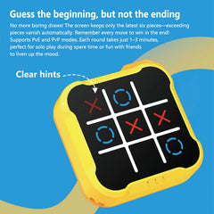 BEBESIRI Tic Tac Toe Bolt Game memory-flash mode trains pattern recall