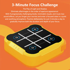 BEBESIRI Tic Tac Toe Bolt Game Whack-a-Mole action for quick reflex challenge