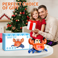 Beby Buty Crawling Crab toy charging via USB for continuous fun