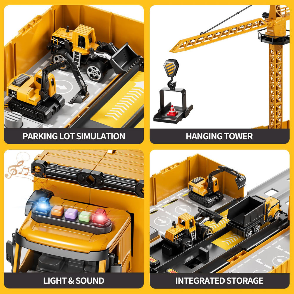 Beby Buty Excavator image captures realistic arm motion for interactive building.