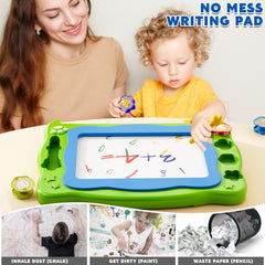 Beby Buty board with card templates guiding drawing ideas