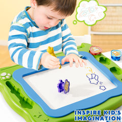 Beby Buty magnetic board with stamps set to boost creativity
