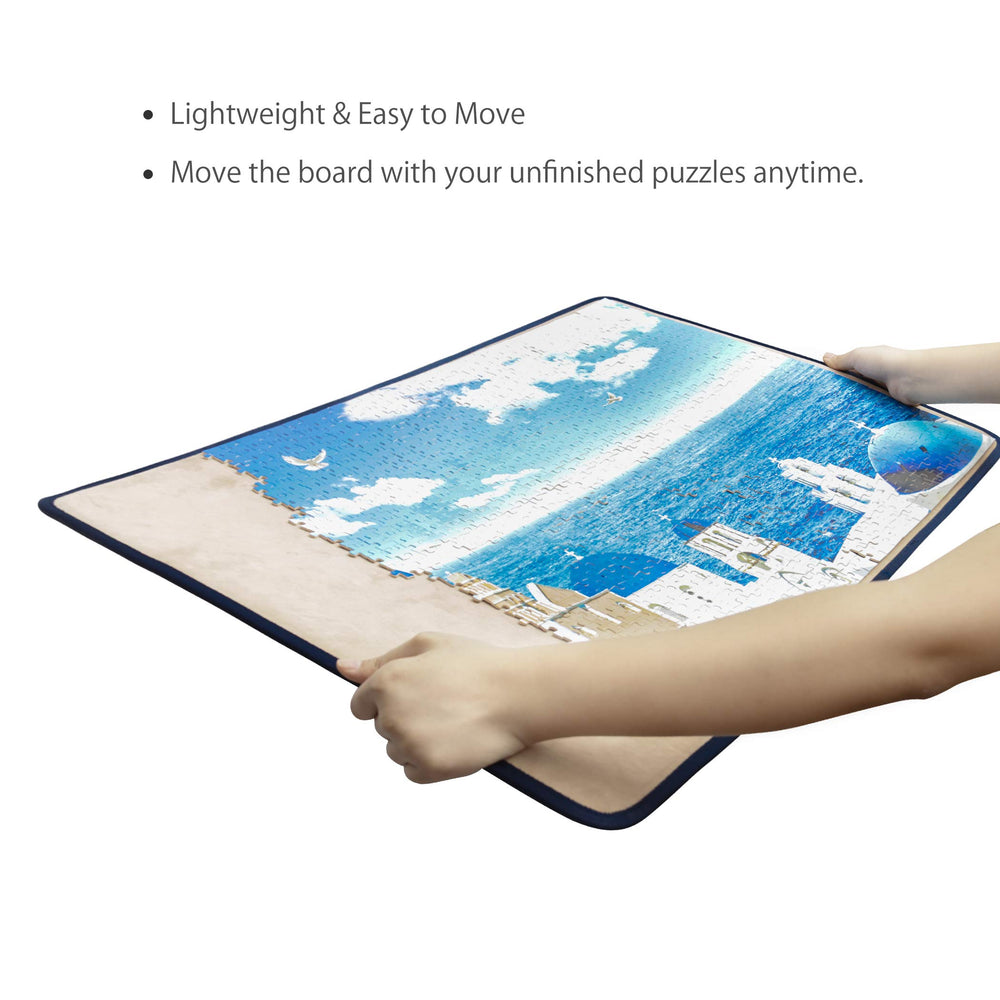 Becko US puzzle board provides flat surface for comfortable puzzle building