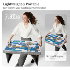 Becko US puzzle table with four drawers for sorting pieces.