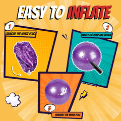 Bedwina green jumbo ball knobs provide tactile feedback during play.