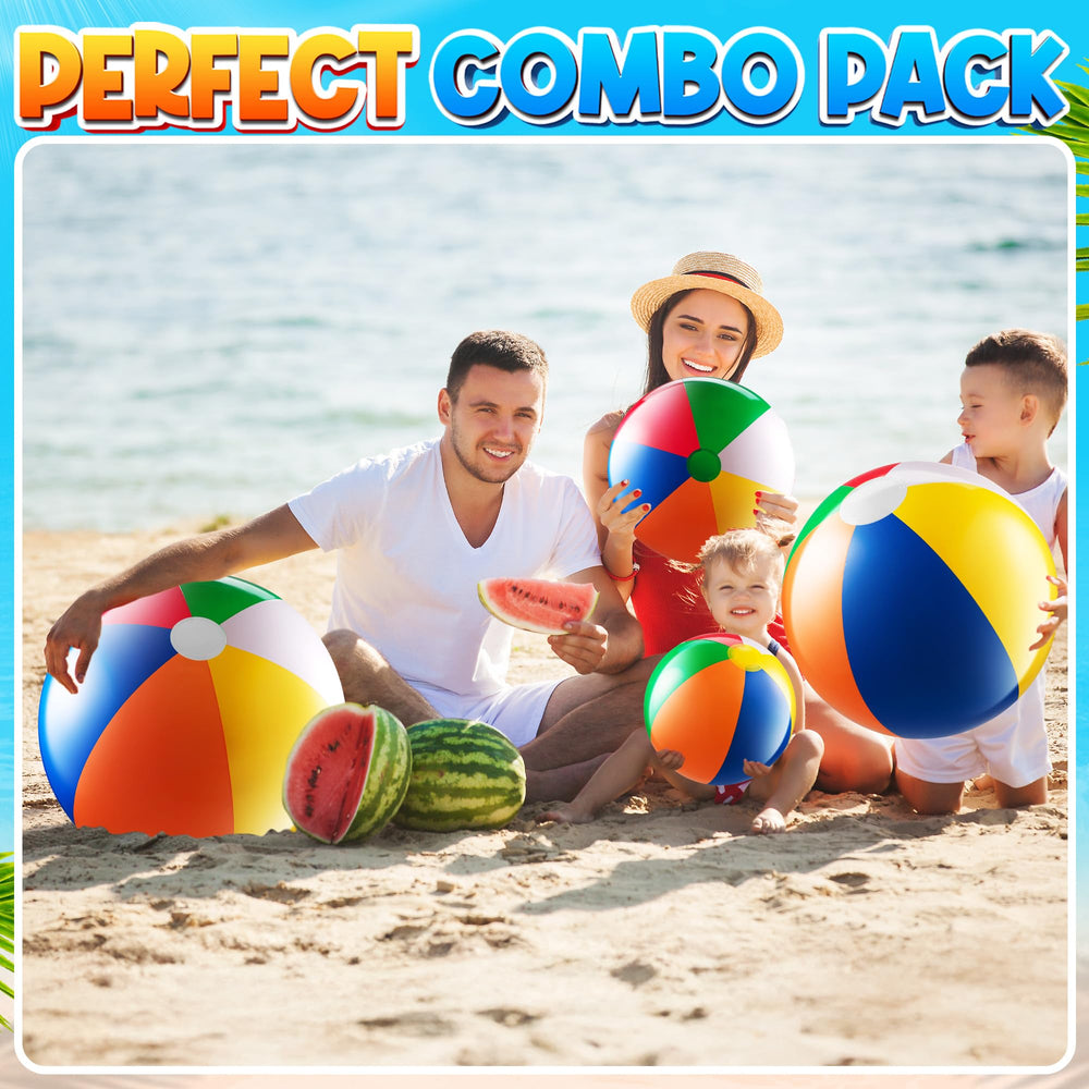 Bedwina beach ball inflation valve enables quick, easy setup