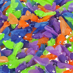 Bedwina goldfish bath toys 2-inch size for sensory play
