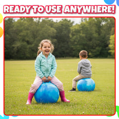 Durable PVC Bedwina hopper ball with sturdy handle design
