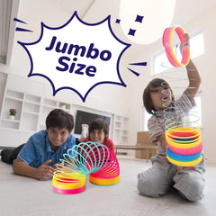 Bedwina jumbo rainbow coil used for stair racing and active play.