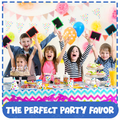Bedwina chalkboard set with eraser and chalk sticks for mess-free art