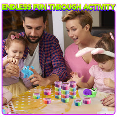 Bedwina neon bouncing putty party favors ready for gifts and bags.