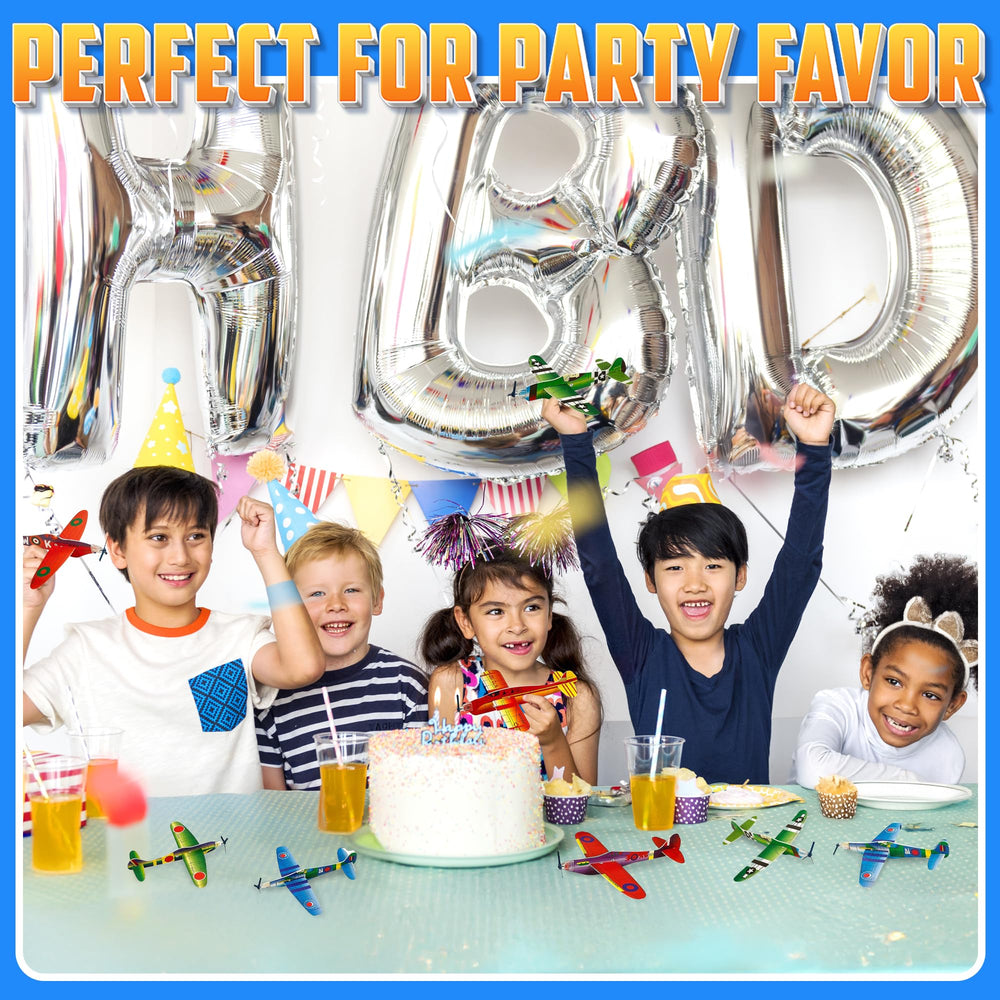 Bedwina colorful planes come in bulk for easy gifting and prizes.