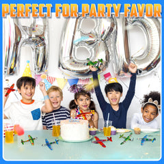 Bedwina colorful planes come in bulk for easy gifting and prizes.