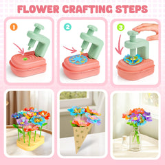 Beefunni Flower Bouquet Craft Kit base and holder keeps bouquets steady for display