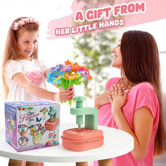 Beefunni Flower Bouquet Craft Kit stems long and short support dynamic bouquet shapes