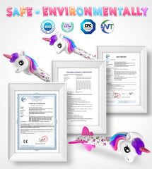 beefunni unicorn rocket launcher safe silicone and PVC materials