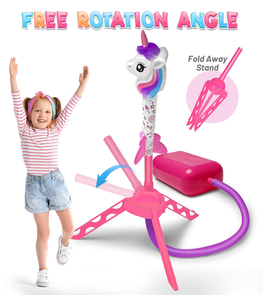 beefunni unicorn rocket launcher kids playing outdoors with friends