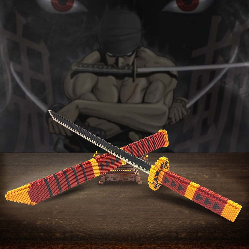 Beego Anime Yamato sword and scabbard close-up shows authentic restoration for cosplay.