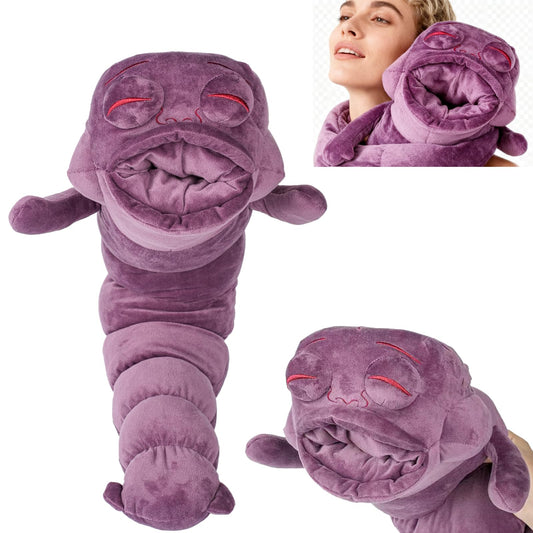 Beego JJK Toji Caterpillar Plush, 29-inch cuddly display for shelf or bed decor